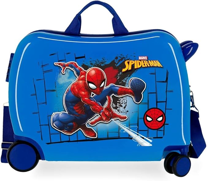 Marvel Spiderman Red, czerwony, 50x39x20 cms, Walizka dziecięca