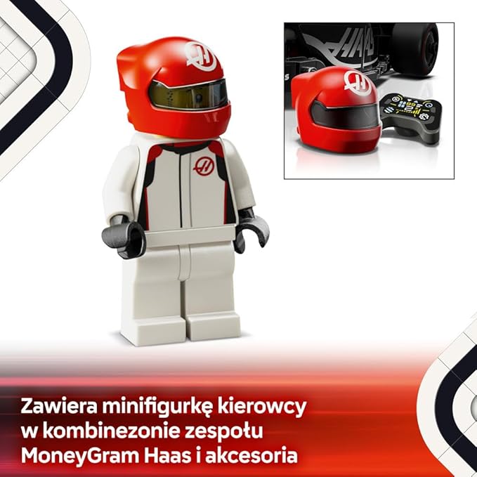LEGO Speed Champions Bolid F1® MoneyGram Haas Team VF-24 77250 - obrazek 6