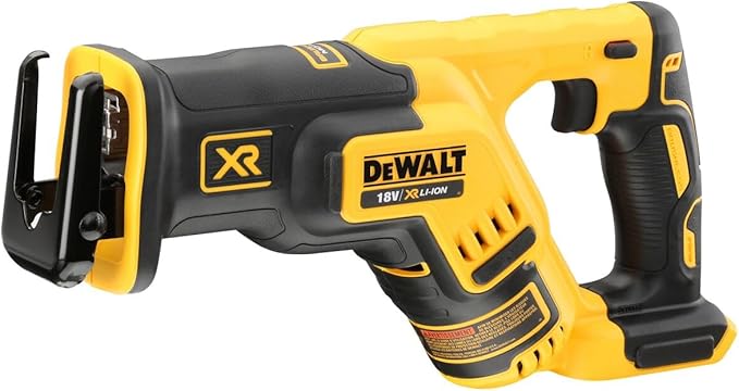 Dewalt DCS367N Akumulatorowa Piła Szablasta, 18 V, Czarny/Żółty