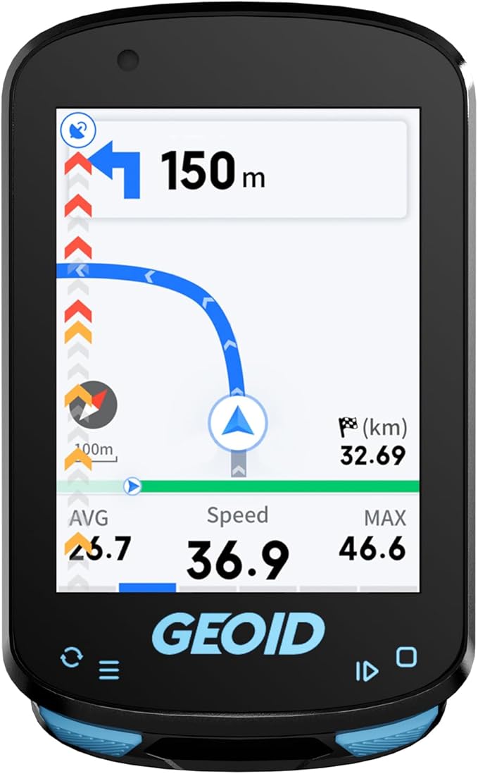 GEOID CC600 kolorowy licznik rowerowy GPS bezprzewodowy nawigacja
