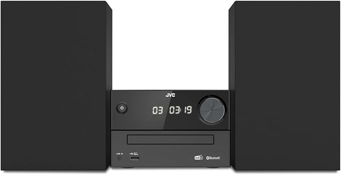 Jvc UX-C25DAB Zestaw Stereo, Czarny, 3600W