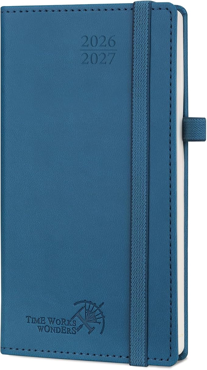 POPRUN Agenda Pocket 2026 2027 Semainier 16