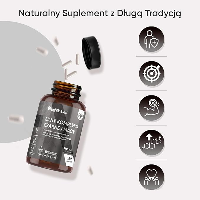 Kompleks Andyjska Maca Czarna i Żółta 5550 mg o mocy 100:1 - obrazek 6