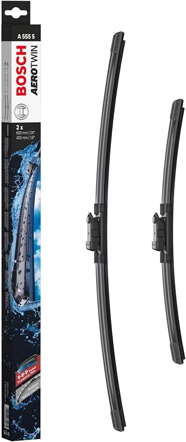 Bosch 3 397 007 555 Pióro Wycieraczki, Czarny, 600 mm/400 mm