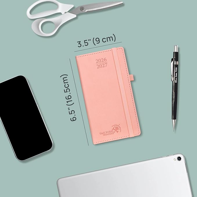 POPRUN Agenda Pocket 2026 2027 Semainier 16 - obrazek 3