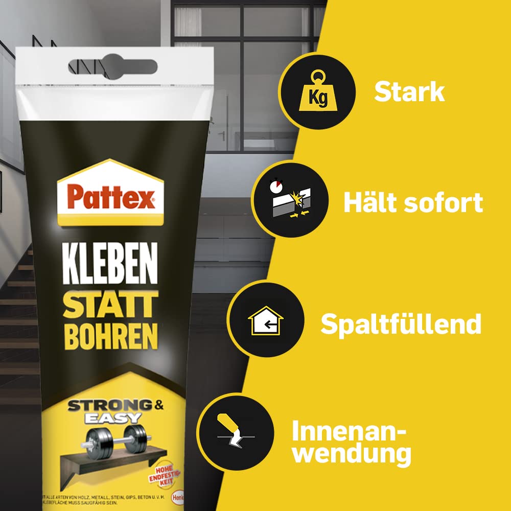 Pattex Klej Montażowy Klejenie Zamiast Wiercenia - obrazek 4