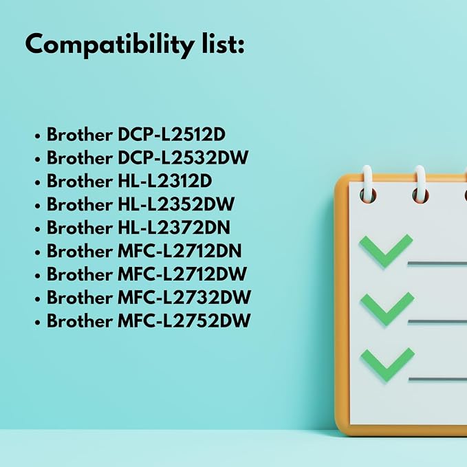 EVOKE TN2421 TN-2421 Toner Kompatybilny z Brother MFC-L2712DW HL-l2312D L2752DW DCP-L2512D Czarny (Black) 3000 Stron - obrazek 2