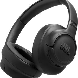 JBL Tune 780 NC Bezprzewodowe Słuchawki Nauszne, Czarny | Redukcją Hałasu, Bluetooth 6.0, z Szybkim Ładowaniem, 76 h Odtwarzania na Baterii, Google Fast Pair i Microsoft Swift Pair