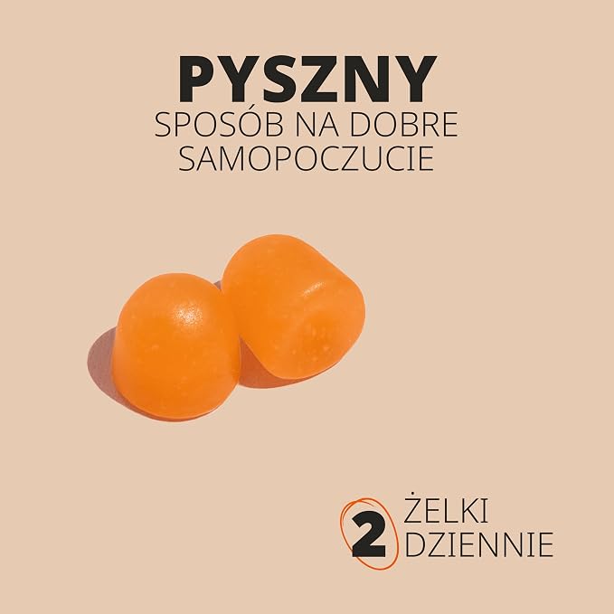Kurkuma z Imbirem i Pipeprzem Żelki 3216mg - obrazek 5