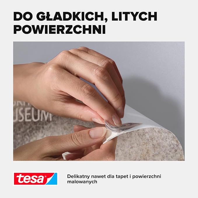 tesa Powerstrips POSTER dwustronne paski samoprzylepne do plakatów - obrazek 6