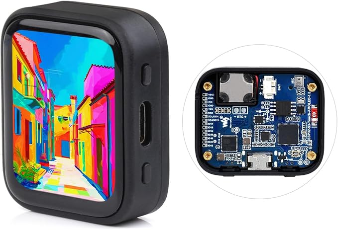 Waveshare ESP32-S3 1.8inch AMOLED Touch Display Development Board