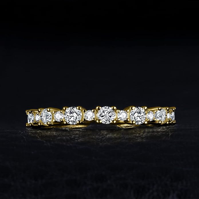 JewelryPalace Pierścionek zaręczynowy Srebro 925 damski pierścionek - obrazek 4