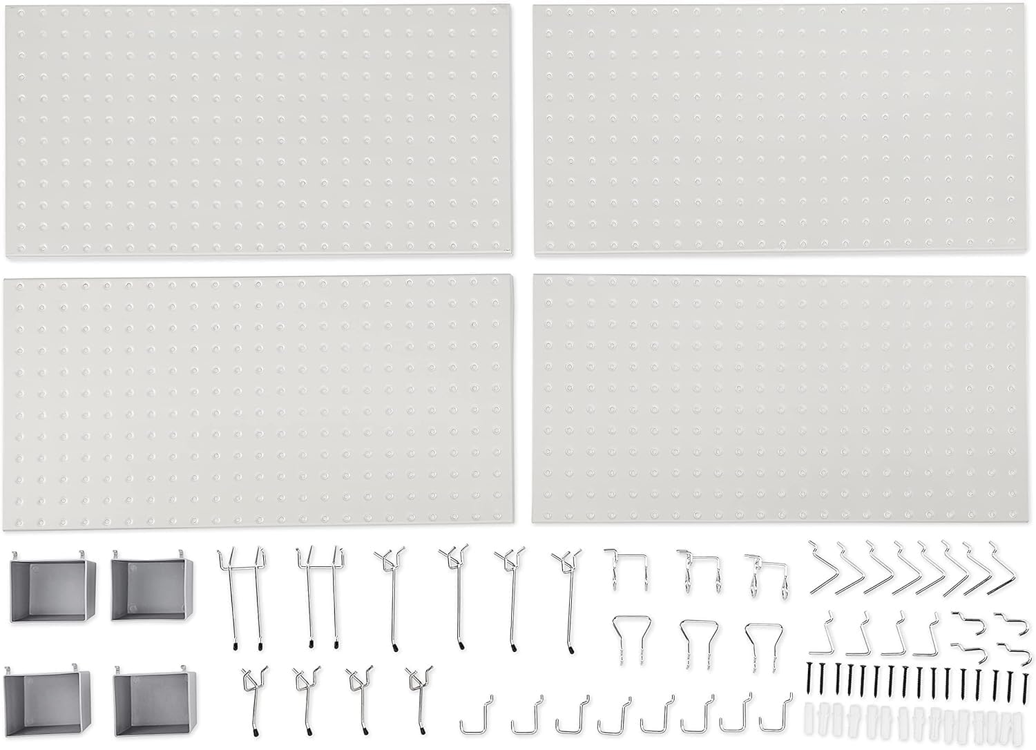 Amazon Basics zestaw prostokątnych metalowych tablic perforowanych - obrazek 6