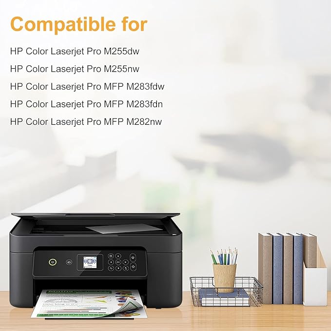 LeciRoba 207X (z chipem) do HP W2210X W2211X W2212X W2213X W2210A W2211A W2212A W2213A 207X 207A Toner do HP Color LaserJet Pro MFP M283fdw MFP M283fdn MFP M283fdn MFP MP 282nw M255dw M255nw drukarka - obrazek 2
