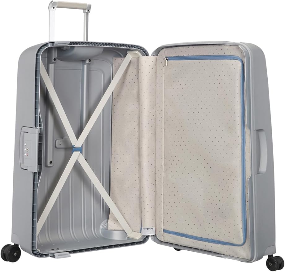 Samsonite S'Cure - Spinner L, Walizka, L 75 cm), 102 l, Srebrny (Silver) - obrazek 5