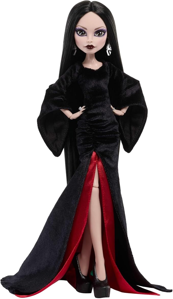 Monster High x Wednesday Lalka Morticia Addams - obrazek 4