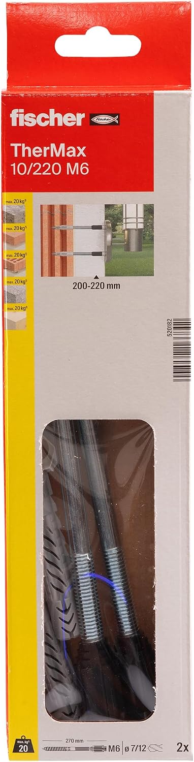 Fischer - thermax 10/220 b m6 (2) typ 520 182 objętość: 1 - obrazek 2
