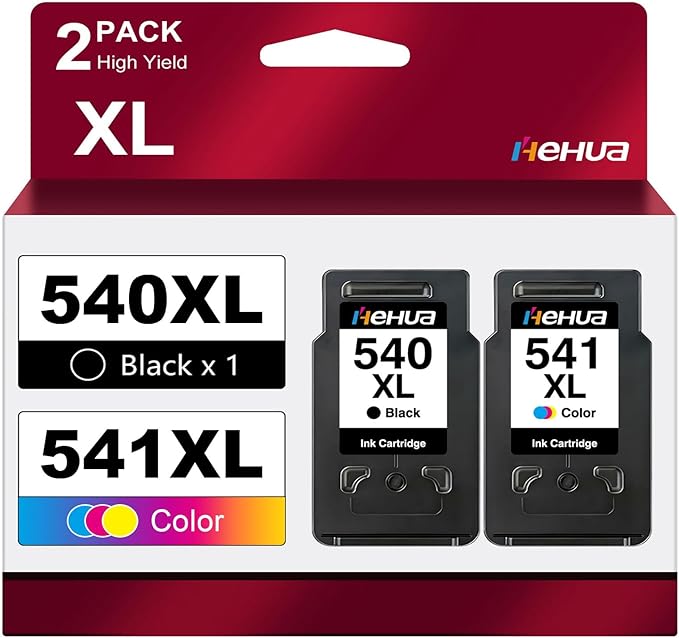 540XL 541XL PG -540 CL541 Kompatybilne z Drukarkami Canon Kartridże 540 541 | Kompatybilne z Canon TS5150 Kartridże do drukarek PIXMA MG3650 MG3350 TS5151 MG3150 MG3250 MX535 MX475 MG4250 PG540XL CL541