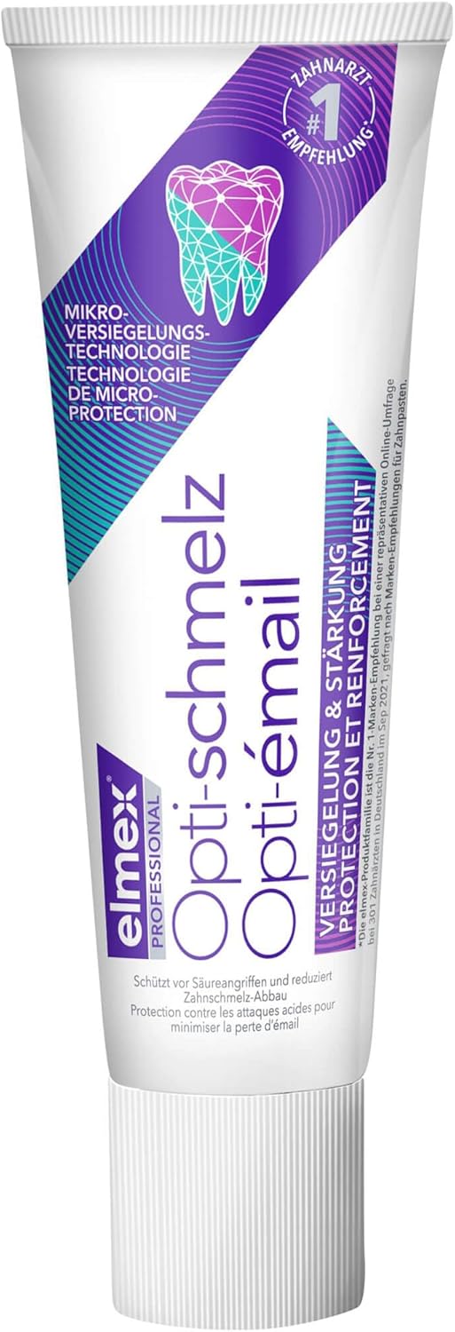 Elmex Opti-schmelz professional Zahnpasta Versiegelung und Stärkung - obrazek 6