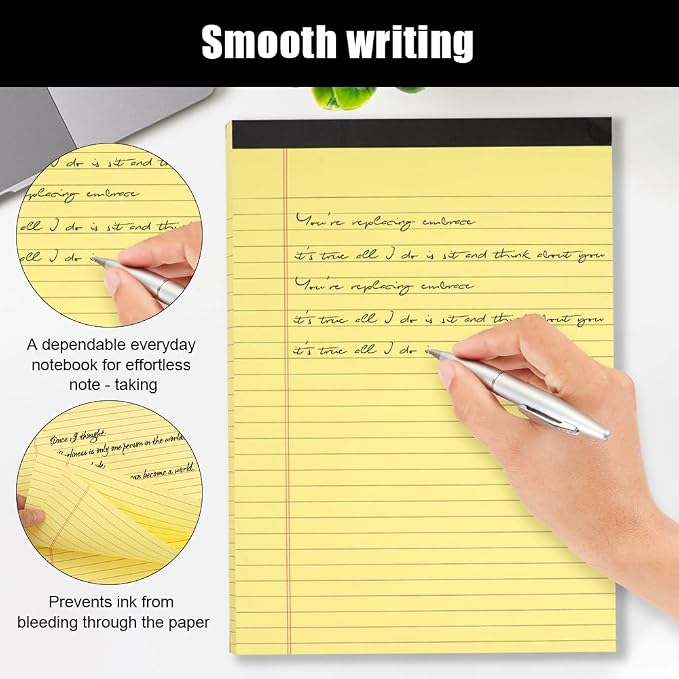 2 sztuki Legal Pad 29 6 x 21 4 cm - obrazek 6