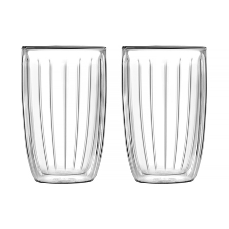 Vialli Design - Zestaw 2 szklanek z podwójną ścianką 350ml
