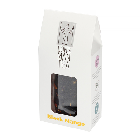 Long Man Tea - herbata czarna sypana Black Mango 80 g - obrazek 3