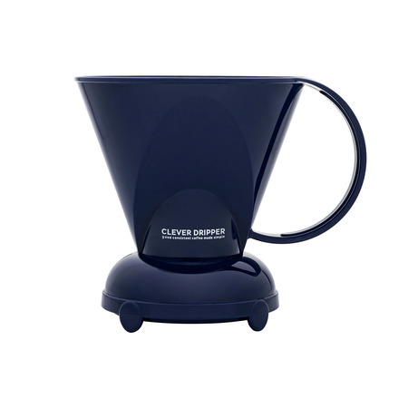 Clever Dripper - Zaparzacz L 500ml granatowy + 100 filtrów