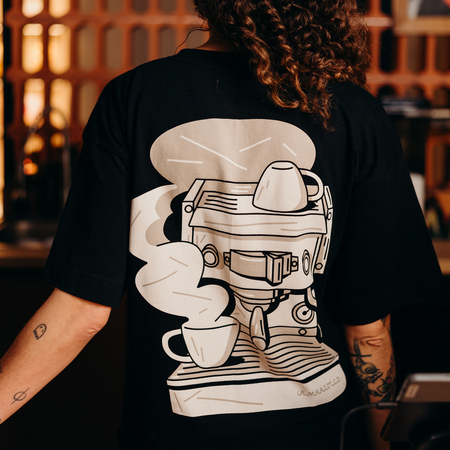 La Marzocco x Pan tu nie stał - Koszulka uniseks rozmiar L - obrazek 6