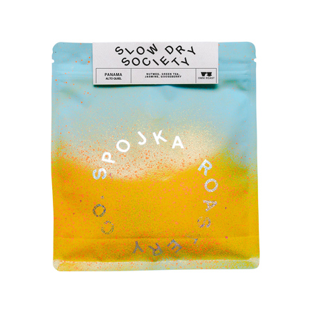 Spojka - kawa ziarnista Panama Society Slow Dry Natural Omniroast 200 g