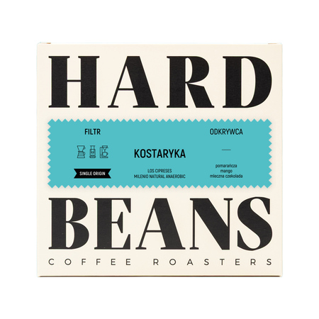 Hard Beans - kawa ziarnista Kostaryka Los Cipreses Milenio Natural Anaerobic Filter 200 g