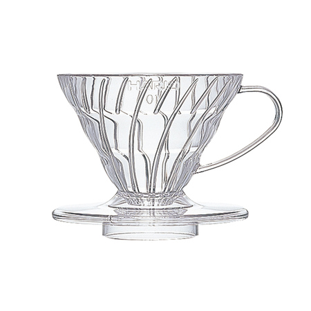 Hario plastikowy Drip V60-01 clear