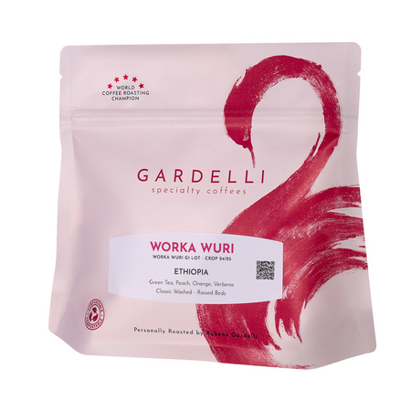 Gardelli Specialty Coffees - kawa ziarnista Etiopia Worka Wuri Washed Omniroast 250 g
