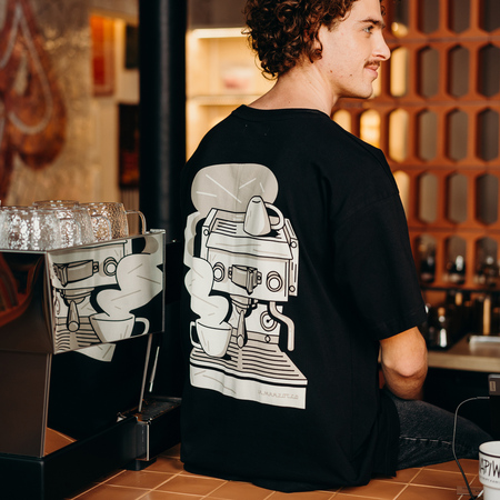 La Marzocco x Pan tu nie stał - Koszulka uniseks rozmiar XL - obrazek 3