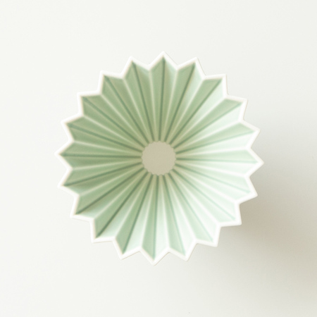 ORIGAMI - Dripper M Matowy zielony - obrazek 4