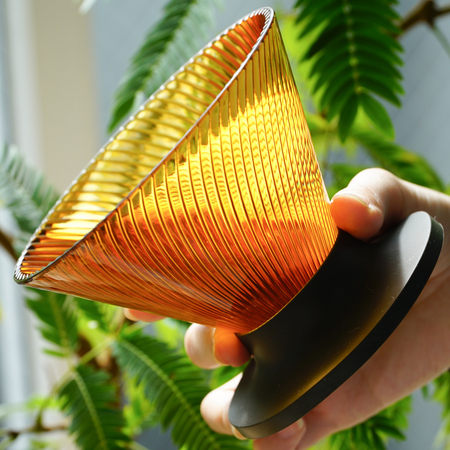 Hario - tritanowy drip NEO V60-02 - bursztynowy - obrazek 3