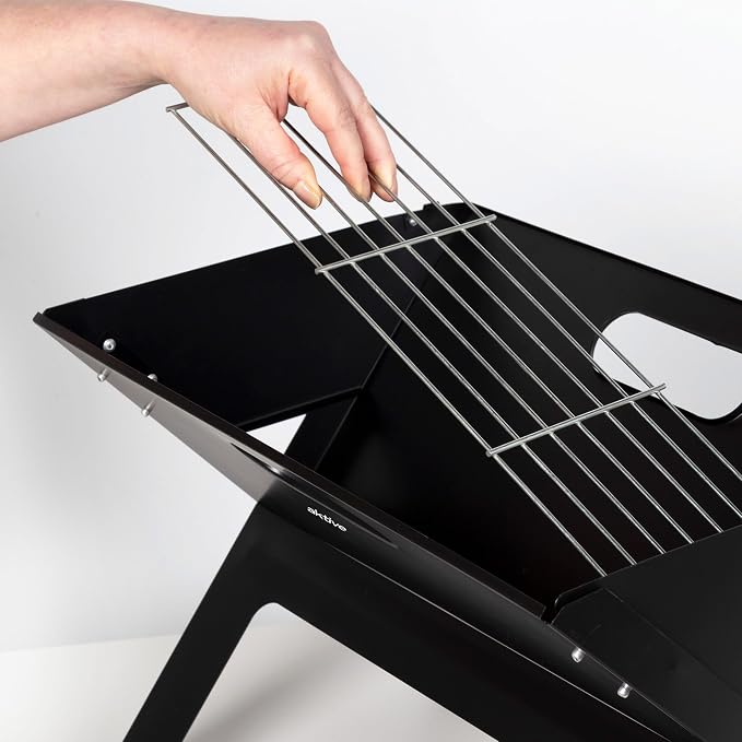 AKTIVE 63033 przenośny składany grill ze stali węglowej - obrazek 5