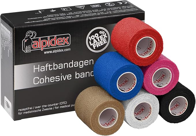 ALPIDEX 6 rolek samoprzylepnej taśmy