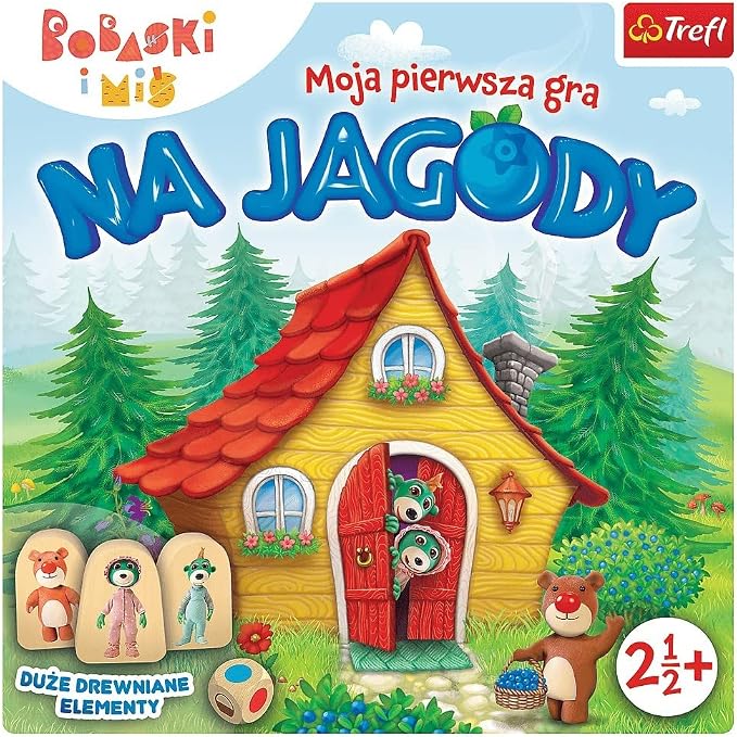 Trefl Gra Na Jagody Moja Pierwsza Gra Planszowa