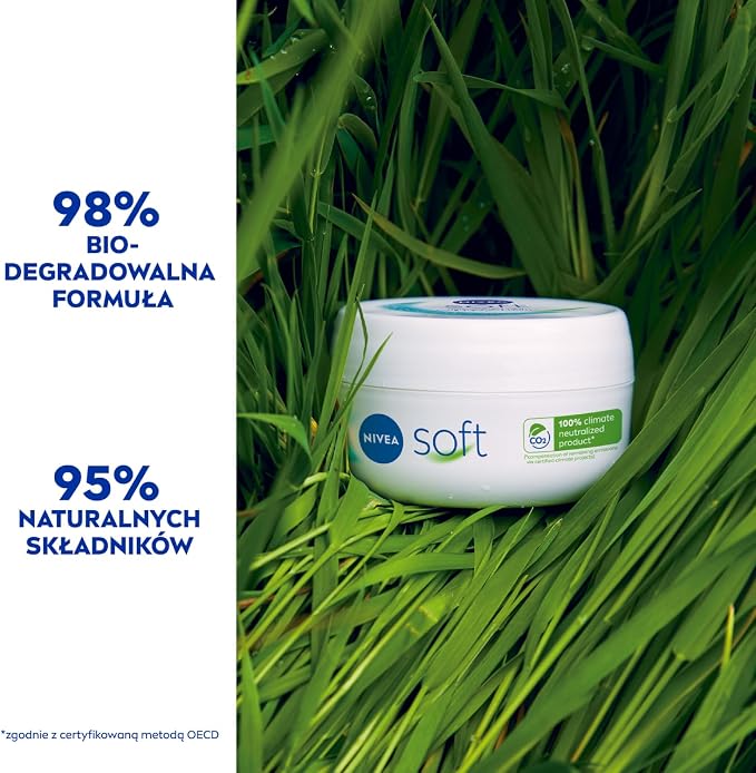 NIVEA Soft Intensywnie nawilżający krem do ciała i rąk 300 ml - obrazek 4