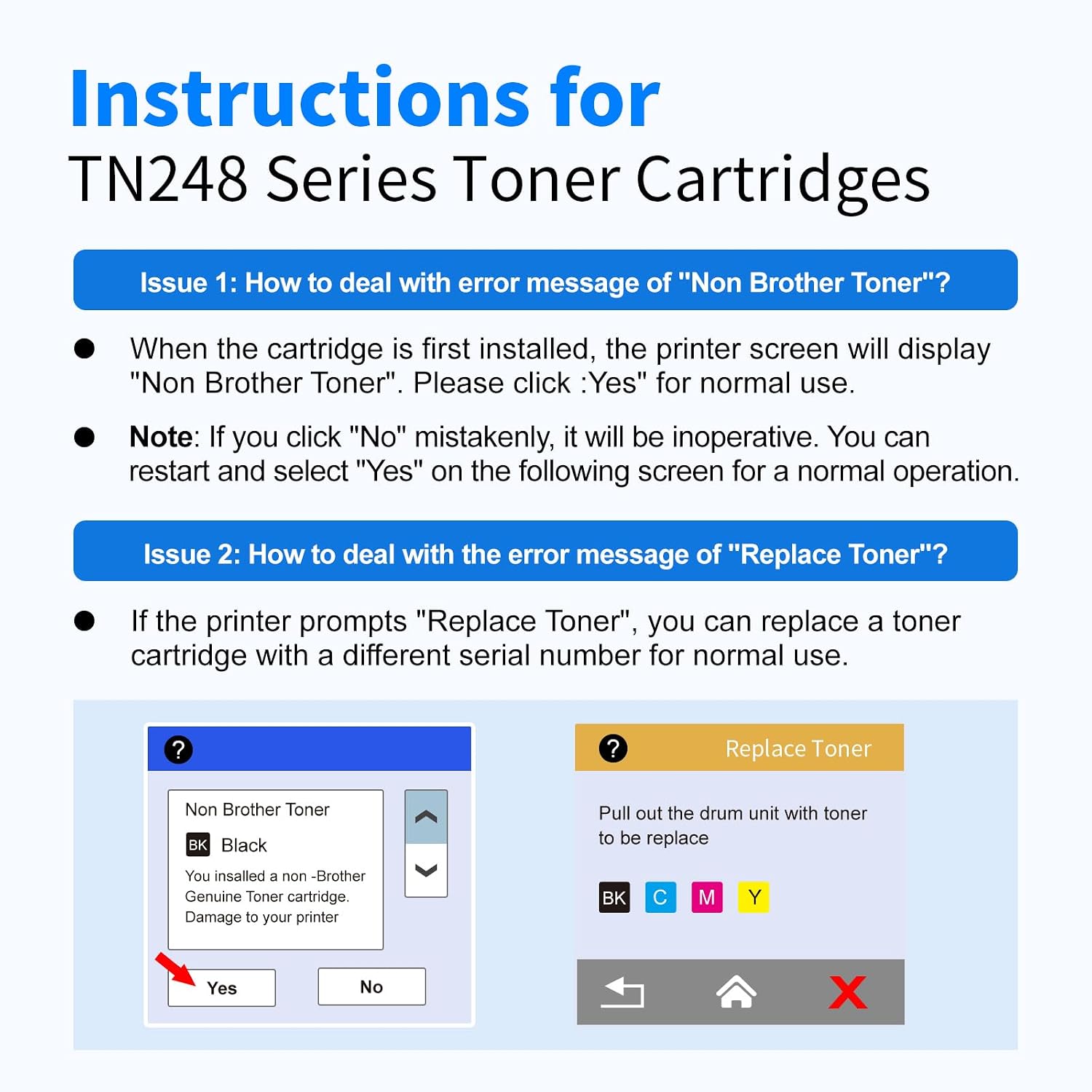 myCartridge TN248XL Kompatybilny zestaw tonerów Avec Brother - obrazek 6