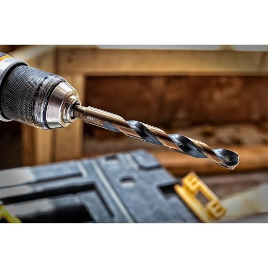 DEWALT DT70727-QZ Set Di Punte Da Trapano In Metallo 14 Pezzi HSS-G Nero e Dorato - obrazek 2