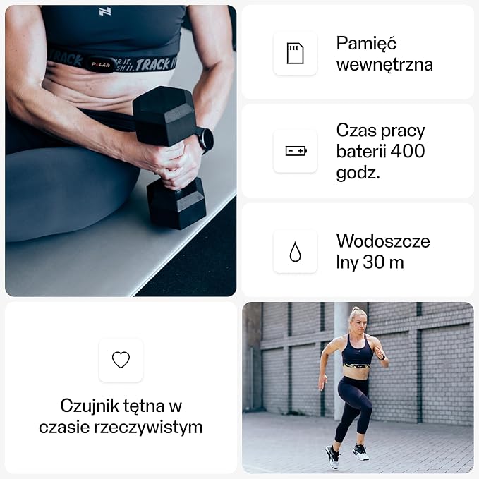 Polar H10 M-XXL Czujnik Tętna Bluetooth & - obrazek 5