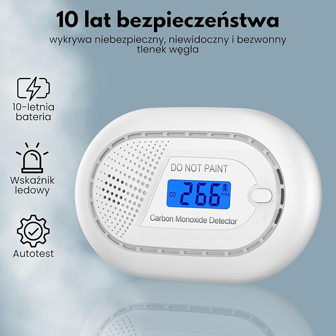Aroha Safety Pro Czujnik CO Samodzielny - obrazek 4