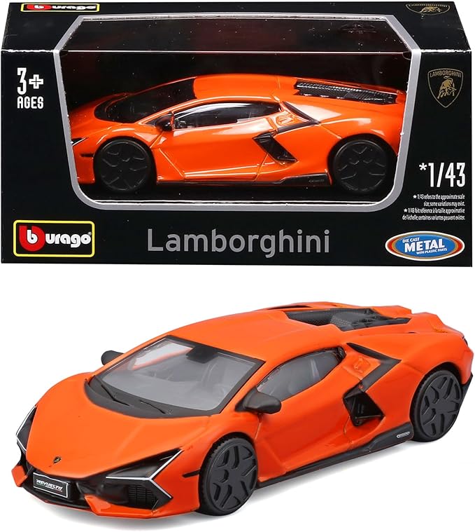 Bburago Lamborghini Revuelto w kolorze pomarańczowym