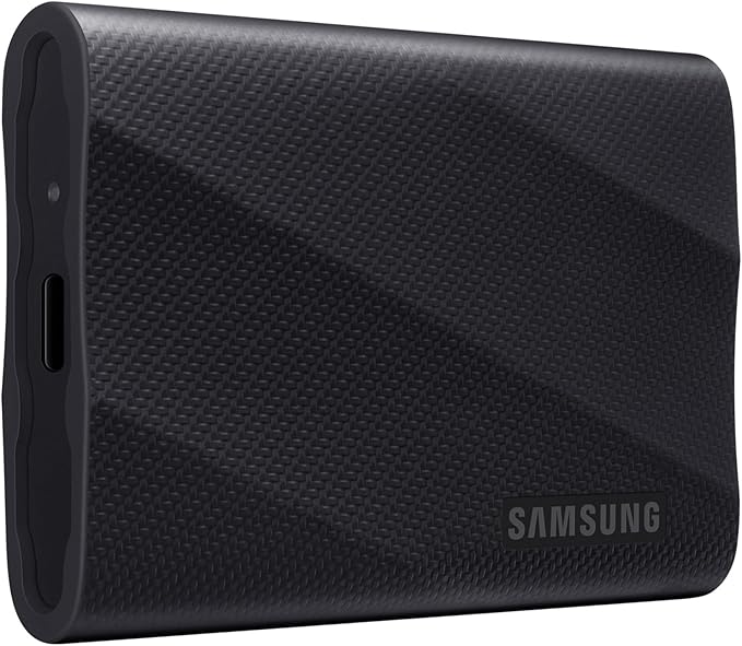 Przenośny dysk SSD Samsung T9, 2 TB, prędkość odczytu 2000 MB/s, prędkość zapisu 2000 MB/s, USB 3.2 Gen 2x2, dla profesjonalistów, zgodny z komputerami Mac, PC, smartfonami, kamerami 12K, MU-PG2T0B/EU - obrazek 3