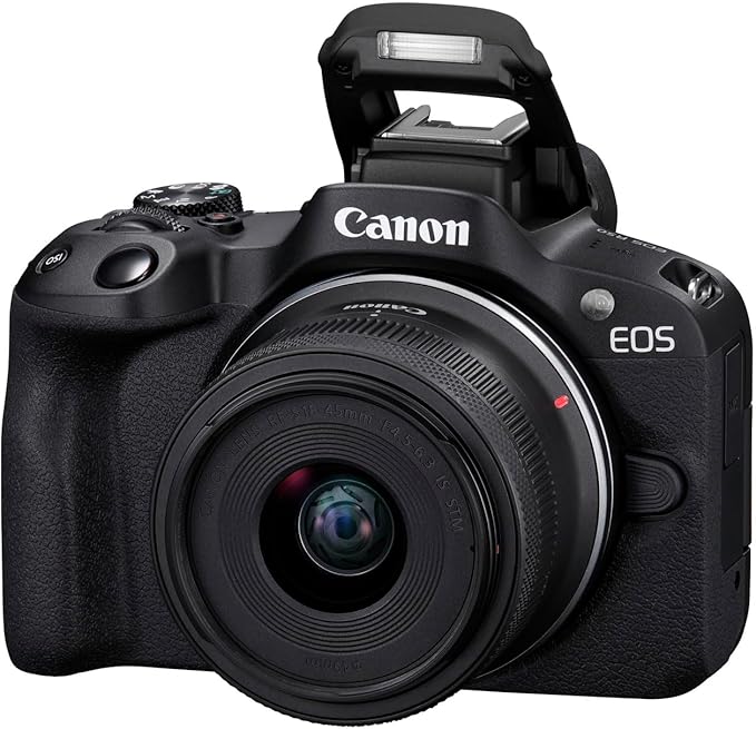 Canon Eos R50 5811C013 Aparat Cyfrowy, Czarny, 24,2 MP, Korpus aparatu EOS R50 - obrazek 4