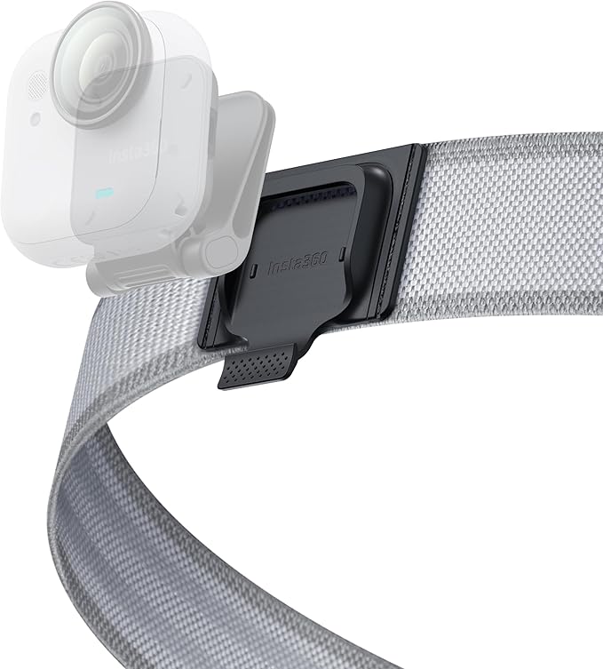 Insta360 GO Ultra Easy Clip opaska na głowę szara - obrazek 2