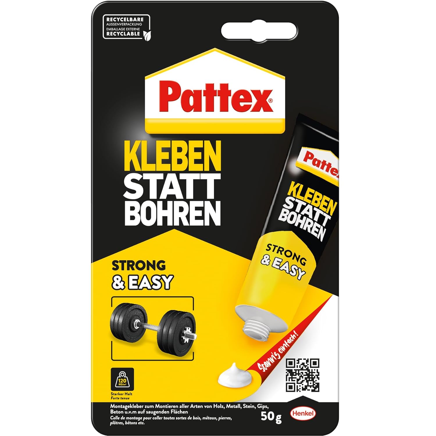 Pattex Klej Montażowy Klejenie Zamiast Wiercenia - obrazek 2