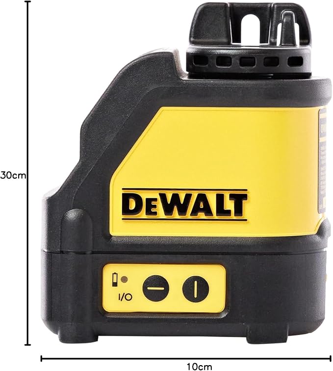 Dewalt Laser Krzyżowy, Wielokolorowy, 24.5 cm x 23.5 cm x 11.2 cm - obrazek 2