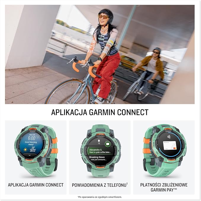 Instinct 3 45mm AMOLED Neo Tropic Bezel with Neo Tropic Band - obrazek 6